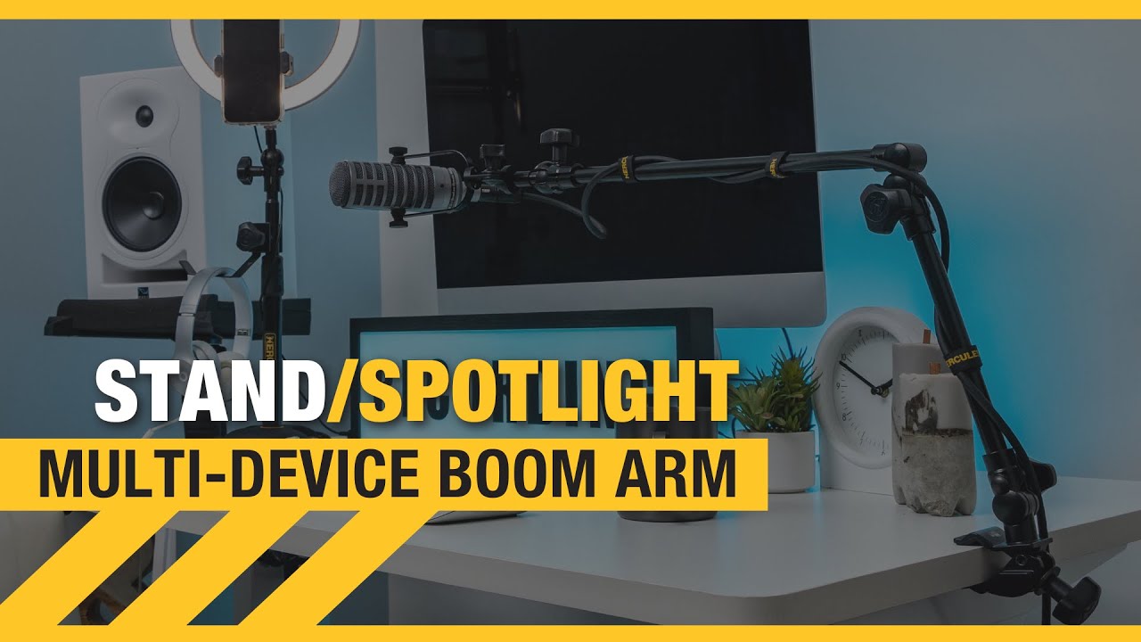 Hercules DG107B Boom Arm | Stand in The Spotlight