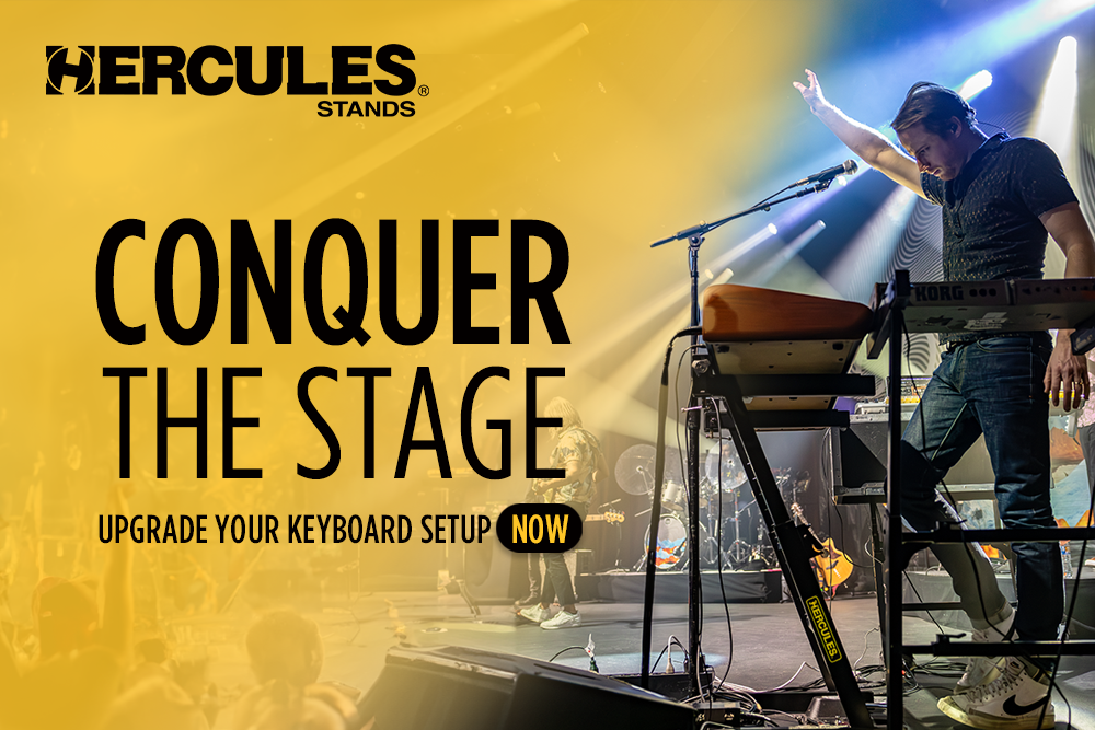 Conquer the Stage with Hercules Keyboard Stand Setups