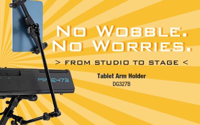 HERCULES Stands Launches DG327B Tablet Arm Holder, Kicking Off Month of New Product Releases